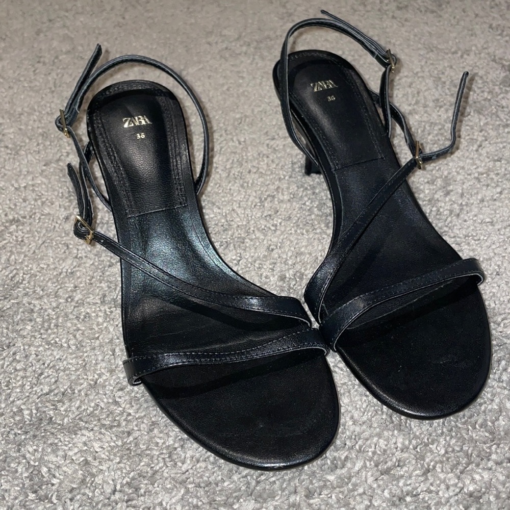 Zara Black Heel
